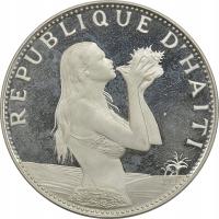 16.fur.HAITI, 50 GOURDES 1974 proof