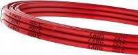 Силиконовый провод 4 AWG красный 1Mb, (4AWG=25mm2