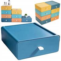 НАСТОЛЬНЫЙ ОРГАНАЙЗЕР, ЯЩИК ДЛЯ ХРАНЕНИЯ МЕЛОЧЕЙ, ЯЩИК ДЛЯ ИНСТРУМЕНТОВ, СИНИЙ