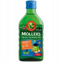 Suplement diety Moller's Tran Norweski o aromacie owocowym 250 ml