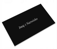 Winietki IMIONA GOŚCI CZARNE ślub wesele chrzest