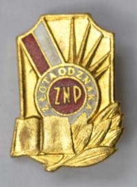 Złota odznaka ZNP