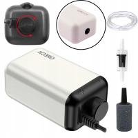 NAPOWIETRZACZ Z REGULACJĄ MOCY DO AKWARIUM ZESTAW KOMPLET 4W1 100L/h 40-80L