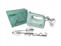 Mikser ręczny Hoffen 400W Miętowy Regulacja prędkości , Wymienne końcówki