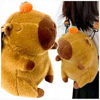 PLECAK KAPIBARA MASKOTKA PLUSZOWA NA PLECY LEKKI WYGODNY TOREBKA CAPIBARA