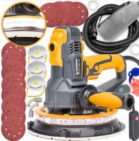 Шлифовальная машина для гипсовой штукатурки 1400W LED Paper