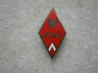 ODZNAKA WOJSKOWA OSMW OFICERSKA SZKOŁA MARYNARKI WOJENNEJ WZÓR 1952.