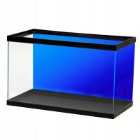 Аквариумный фон голубой - самоклеящаяся пленка водоотталкивающая - 120x50cm