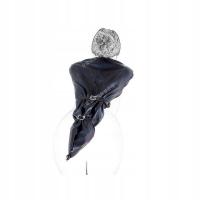 HQ zamykany kajdan z workiem na ręce PG0312 - czarny