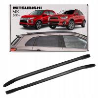MITSUBISHI ASX 2010 РЕЙЛИНГИ НА КРЫШУ ЧЕРНЫЙ СИЛЬНЫЙ ТИХИЙ