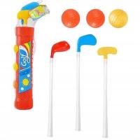 GRA W GOLFA GOLF ZESTAW KIJE + PIŁKA MINI GOLF 2g