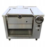 PATELNIA GAZOWA GASTRONOMICZNA UCHYLNA KREFFT 40L PROFESJONALNA 100x91 CM