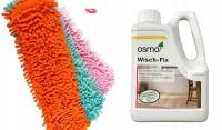 8016 WischFix Osmo Płyn do mycia podłóg olejowanych - 1L + mop GRATIS