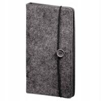 Pokrowiec Etui 48x DVD CD Wallet FELT Grey HAMA