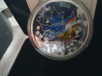 2022 Canada $50 Dollars Coin Canadian Collage 3oz