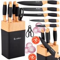 ZESTAW NOŻY KUCHENNYCHKOMPLET 7 ELEMENTÓW +OSTRZAŁKA