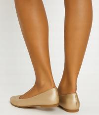 BALERINKI ZŁOTE KLASYCZNE WYGODNE 39