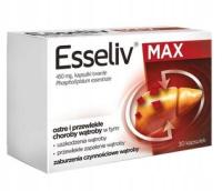 Esseliv Max fosfolipidy lek 450 mg x 30 kapsułek