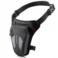 Rockbros мотоциклетная сумка на ногу, бедро, пояс, плечо-черный