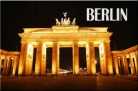 NIEMCY BERLIN BRAMA BRANDENBURSKA MAGNES NA LODÓWKĘ