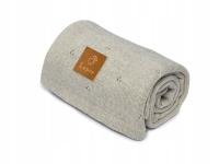 Kocyk merino 100%, wełna merino, szary Lepre