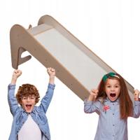 Drewniana zjeżdżalnia domowa CERTYFIKOWANA