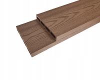 deska kompozytowa OGRODZENIOWA PACO 140x21mm k. orzech deseń 5,8m mb