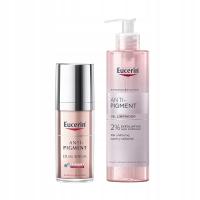 EUCERIN ANTI PIGMENT Serum na przebarwienia 30ml +Żel do mycia twarzy 400ml