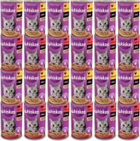 Whiskas CAT Adult Karma mokra MIX SMAKÓW w sosie dla kota 24x400g