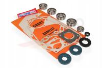 Łożyska silnika CX + simeringi + kpl uszczelek Romet Chart