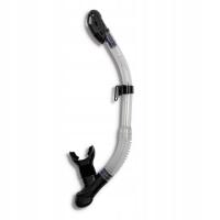 Fajka sucha do nurkowania, pływania DYNAMICNORD FD-30 czarno przezroczysta