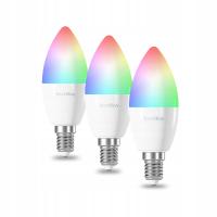 Светодиодные лампы TechToy Smart RGB 6W E14 Zigbee комплект