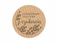 NAKLEJKI OKRĄGŁE KRAFT FI35MM ZDCZC2 - 200SZT