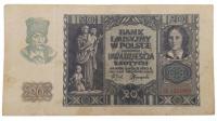 Старая Польша коллекционная банкнота 20 зл 1940