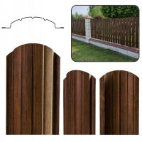 Образец Грецкого Ореха Загородки Металла Норы Штахет Гальванизированный Двухсторонний