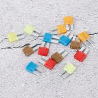 15 szt. Zestaw bezpieczników płaskich Micro2 5A 7,5A 10A 15A 20A EZ