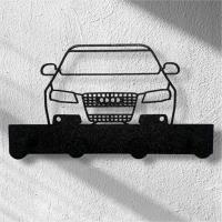 Wieszak na klucze Audi A4 B8 ozdoba ścienna samochód prezent