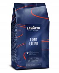 Кофе в зернах типа LAVAZZA CREMA E AROMA BLUE 1 кг