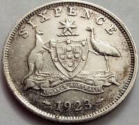 1382 - Australia 6 pensów, 1923