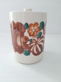 КОНТЕЙНЕР КЕРАМИКА РУЧНАЯ РОСПИСЬ-JOLANTA БУЛЬОН