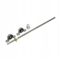 Zestaw prętów gwintowanych T8 Śruba pociągowa Nakrętka antypoślizgowa