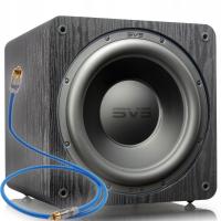 SVS SB-3000 black ash aktywny subwoofer 800W + absorbery SVS