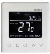 Регулятор температуры заподлицо-программируемый Wi-FI RTW-01 белый ZAMEL