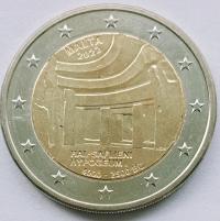 Malta 2 euro 2022 Hal Saflieni Hypogeum Mennicza (UNC)