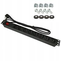 Listwa zasilająca Alantec 1,80 m 8 gniazd