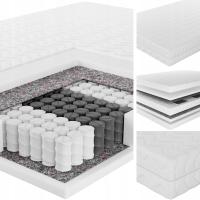 MATERAC 180x200 SPRĘŻYNOWY - SENPURO DYNAMIC COMFORT - TWARDY - H3