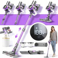 Вертикальный пылесос Laresar V7 желтый / злотый