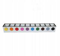 POJEMNIK ORGANIZER SORTER NA KREDKI 10 KOLORÓW