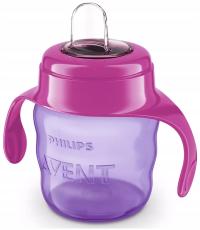 PHILIPS AVENT кружка-поилка бутылка 200мл 6м с мягким мундштуком