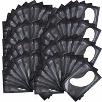 Патчи для глаз для наращивания ресниц черные премиум ресницы 200шт.